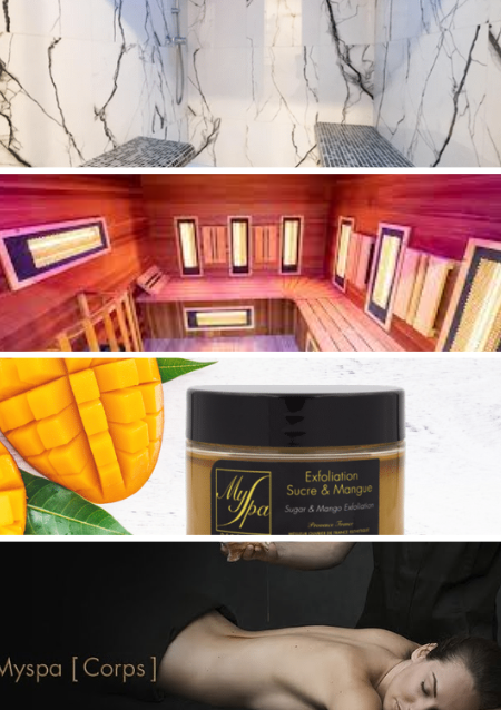 Hammam ou Sauna 30 min + Gommage 30 min + Massage 1h